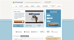 Desktop Screenshot of efinancial.com